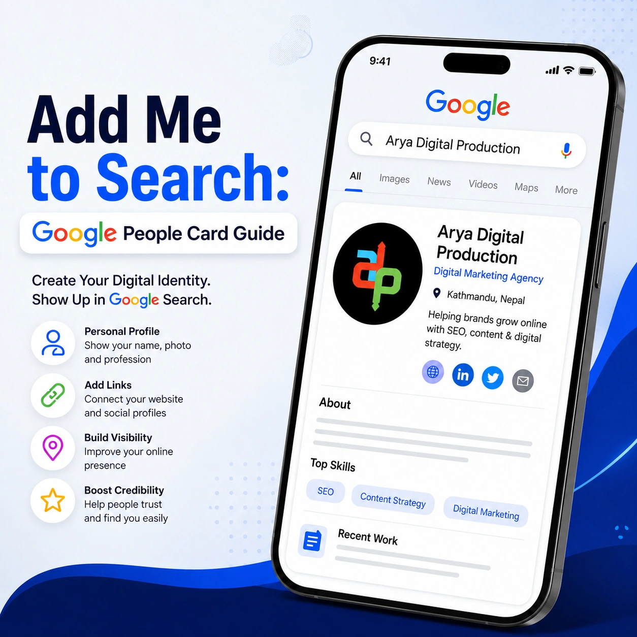 Add Me to Search: Complete Guide to Google People Card