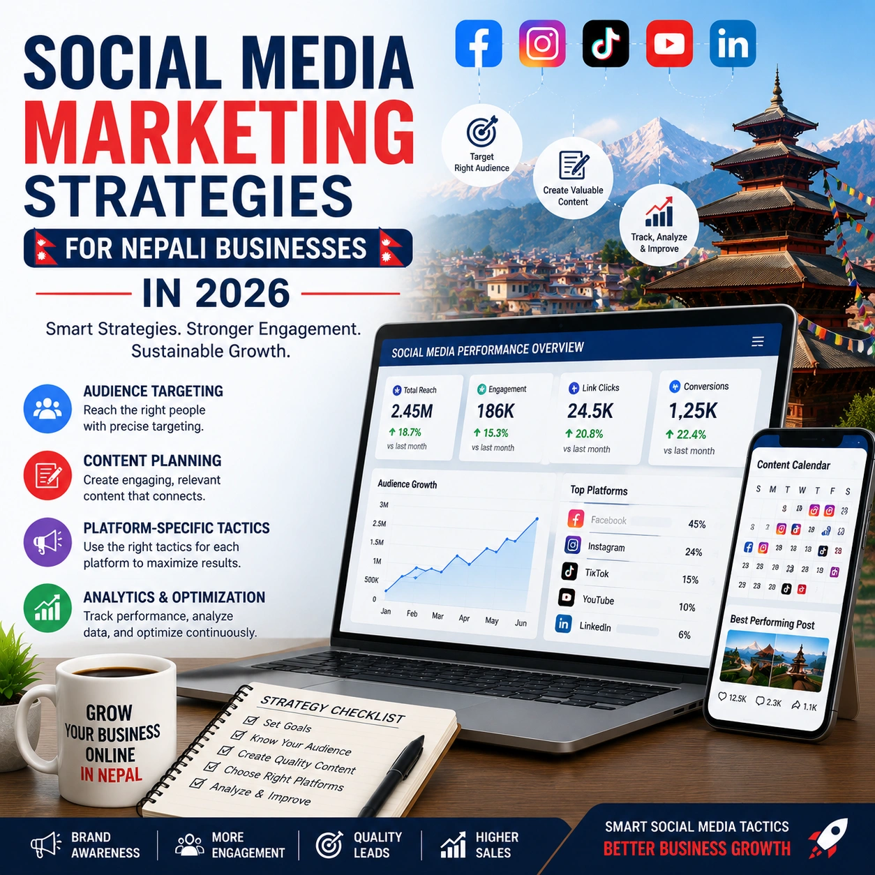 Social Media Marketing Strategies for Nepali Businesses